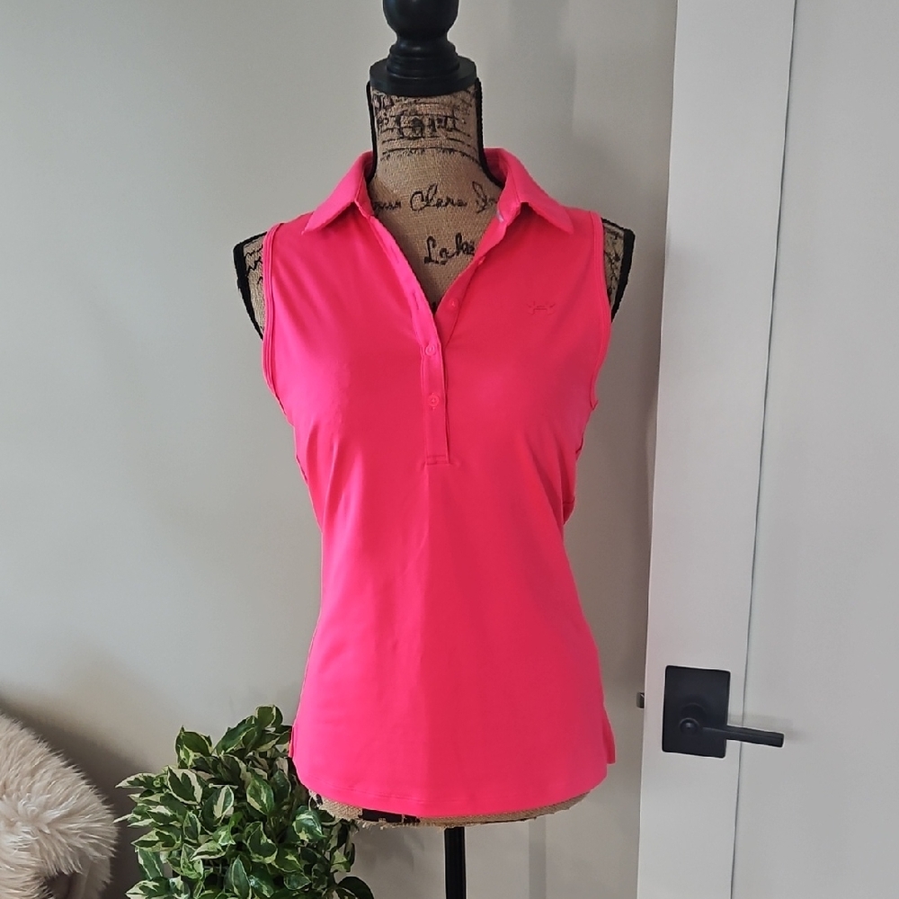 Under Armour Bright Pink Sleeveless Top